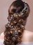 Altın Gül Düğün Headdress Inci Kristal Kafa Gelin Saç Aksesuarları Başlığı Kadınlar El Yapımı Tiara Düğün Saç Süsleri Takı (Yurt Dışından) 3