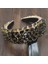 Güzel Kafa Bandı Işıltılı Tam Siyah Kristal Barok Büyük Saç Bantları Yastıklı Diamante Rhinestone Hairbands Kadınlar Için Lüks Parti Kız Aksesuarları (Yurt Dışından) 3