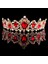 Altın Yeşil Tarak Barok Taç Kırmızı Mavi Yeşil Kristal Gelin Tiaras Taç Vintage Altın Saç Aksesuarları Düğün Rhinestone Diadem Pageant Taçlar (Yurt Dışından) 3