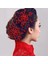 D 1 Adet Kırmızı Inci Kristal Kadın Saç Tarakları Headdress Gelin Tiaras Başlığı Saç Takı Düğün Gelin Saç Aksesuarları Forseven (Yurt Dışından) 3