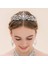Taç Stili 1 Gümüş Tabak Moda Gelin Tiaras Basit High-End Headdress Alaşım Gelin Yaprak Çiçek Kafa Taç Kafa Bandı Taç Headdress Hediye Takı (Yurt Dışından) 3