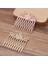 Kc Altın Kaplama 0320 2pcslot 55*60MM Metal Pirinç Telkari 10 Diş Saç Tarak Kadın Saç Takı Aksesuarları Parçaları Tokalar Headdress Takı Kaynağı (Yurt Dışından) 5