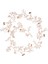 Içinde Batı Düğün Takı Headdress Gelin El Yapımı Düğün Saç Aksesuarları Taç Çiçek Kristal Inci Saç Süsleri Hairwear (Yurt Dışından) 2