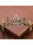 Kırmızı Vintage Barok Kraliçe Taç ve Tiara Kristal Rhinestone Taç Gelin Diadem Saç Takı Düğün Saç Aksesuarları Parti Tiaras (Yurt Dışından) 5