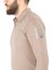 Combat Tactical Polo Yaka Uzun Kollu Taktik Tişört Bej 802 Pike 2