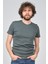 T-Shirt W23594 V Yaka Düz Ribana 3