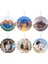 6 Paket 8 Inç Süblimasyon Rüzgar Spinner Boşlukları 3D Rüzgar Spinners Asılı Rüzgar Spinners Kapalı Açık Bahçe Dekorasyon Için (Yurt Dışından) 2