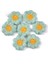 CP2436-3 Stili Aplike Dantel Çiçekler Aplike El Yapımı Çubuk Scrapbooking Dıy Craft Şapkalar Aksesuar 18MM (Yurt Dışından) 1