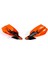 Motosiklet Elcik Koruma Üniversal Turuncu Siyah Handguard Ktm 4