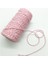 Pembe Beyaz Tarzı 100MROLL Renkli Dıy 2ply Fırıncılar Pembe Dize Pamuk Kordonlar Ev Dekorasyonu Için Halat El Yapımı Noel Hediyesi Ambalaj Zanaat Projeleri (Yurt Dışından) 1
