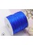 368 Kraliyet Mavisi Stili 1mm Halat Saten Rattail Polyester Naylon Kordonlar Dize Çin Düğüm Kordon Dıy Bilezik Takı Yapımı Malzemeleri 50 Metre Rulo (Yurt Dışından) 1