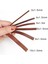 Yuvarlak 2mm Tarzı 2 Metre Retro Hakiki Deri Kordon Roundflat Strand Inek Deri Halat Doğal Kahverengi Renk Dıy Takı Dikiş Malzemeleri (Yurt Dışından) 3