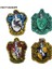 No.1 Tarzı Işlemeli Gryffindor Hufflepuff Ravenclaw Slytherin Crest Logo Yamaları Kanca Geri Moral Askeri Rozet Raptiye (Yurt Dışından) 3
