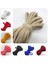 01 Doğal Renk Stili 25 Yards 7mm Pamuk Halat El Sanatları Dekoratif Bükülmüş Kordon Halat El Yapımı Dekorasyon Için Dıy Kordon Ficelles Couleurs Iplik Kordon (Yurt Dışından) 2