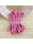 Koyu Pembe Tarzı 10 Yards 5mm Pamuk Halat Zanaat Dekoratif Bükülmüş Kordon Halat El Yapımı Dekorasyon Için Dıy Kordon Ficelles Couleurs Iplik Kordon (Yurt Dışından) 1