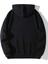 Unisex Basic Kapüşonlu Cepli Sweatshirt 2