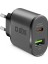 1xusb-C Pd 25W, 1xusb-A 18W Seyahat Şarj Cihazı-Siyah 1