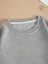 Kadın Basic 0 Sıfır Yaka Baskısız Düz Oversize Salaş Bol Kesim Polar Sweatshirt 3