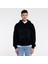 Friday Offset Neil Erkek Siyah Ekstra Oversize Kapüşonlu Sweatshirt Hoodie - 3 Iplik 1