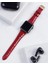 Apple Watch Kırmızı Kadın Deri Kordon 38MM 40MM 41MM 3 4 5 6 7 Se 8 9 Uyumlu Apple Saat Kordonu 6