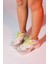 Duja Buz Yeşil Multi Fileli Kadın Kalın Taban Spor Sneakers 4