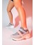 Berge Buz Multi Kadın Cırtlı Dolgu Taban Spor Sneakers 7