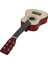 25 Inç Basswood Akustik Gitar 6 Strings Küçük Mini Gitar Gitar Seçim Dizeleri ile Çocuk Çocuklar Için Hediye Acemi (Yurt Dışından) 4