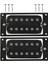 2 Adet (1 Takım) Siyah Humbucker Çift Bobin Elektro Gitar Manyetikleri + Çerçeve Vidası (Yurt Dışından) 1