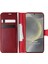 Samsung Galaxy S24 Plus Kılıf Delux Leather Wallet Kırmızı 1