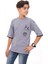 Erkek Çocuk Cep Baskılı T-Shirt 9-14 Yaş LX6967 2