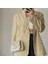 Bej Kadın Vintage Küçük Kare Omuz Inci Zincir Kadın Bez Akşam Debriyaj Kadın Crossbody Çanta (Yurt Dışından) 4