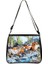 Hayvan Baskı Omuz Kadın Eğlence Taşınabilir Kanvas Messenger Kadın Küçük Retro Debriyaj Kadın Çapraz Çanta (Yurt Dışından) 1