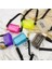 Kadın Crossbody Mektup Kalıpçı Messenger Pvc Jöle Küçük Bez Çanta (Yurt Dışından) 4