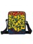 Afro Desen Messenger Kadın Tuval Crossbody Çanta (Yurt Dışından) 1