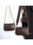 Kayısı Vintage Timsah Kadın Omuz Geniş Kayış Crossbody Zinciri Sling Pu Deri Kadın Seti Cüzdan Çanta (Yurt Dışından) 2