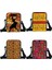 Afro Desen Messenger Kadın Tuval Crossbody Çanta (Yurt Dışından) 2