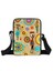 Afro Desen Messenger Kadın Tuval Crossbody Çanta (Yurt Dışından) 4
