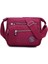 Kadın Omuz Askılı Naylon Oxford Su Geçirmez Fermuar Paketi Büyük Kapasiteli Seyahat Crossbody Çanta (Yurt Dışından) 1