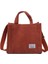 Kadife Kadın Tuval Omuz Crossbody Koreli Kadın Kısa Saplı Tote Çanta (Yurt Dışından) 1