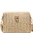 23X17X11CM Hasır Crossbody El Yapımı Dokuma Pu Deri Boho Kadın Plaj Tatil Omuz Çanta (Yurt Dışından) 1