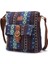 Bayrak Annmouler Vintage Kadın Omuz Kumaş Crossbody Kadın Messenger Kız Tote Çanta (Yurt Dışından) 2