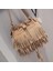 Retro Faux Süet Fringe Kadın Haberci Tote Püskül Omuz Crossbody Fesmall Na Çanta (Yurt Dışından) 3