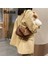Kumral Kadın Zinciri Crossbody Mektubu Kadın Omuz Messenger Çanta (Yurt Dışından) 5
