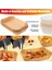 Hava Fritöz Gömlekleri 100PCS 8.7ınch Tek Kullanımlık Parşömen Kağıdı Dikdörtgen (Yurt Dışından) 4