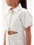 Kız Çocuk Beyaz Elbise 23SS1TJ4923 3
