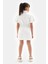 Kız Çocuk Beyaz Elbise 23SS1TJ4923 4