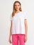 3471 Dilvin Bisiklet Yaka Basic T-Shirt 1