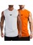 Erkek Nem Emici Hızlı Kuruma Atletik Teknik Performans Sporcu Sıfır Kol T-Shirt Mg-Atlet7 1