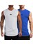 Erkek Nem Emici Hızlı Kuruma Atletik Teknik Performans Sporcu Sıfır Kol T-Shirt MG-ATLET17 1