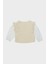 Gb Baby Layette Kız Bebek Ekru Sweatshirt 23PFWBG2404 2